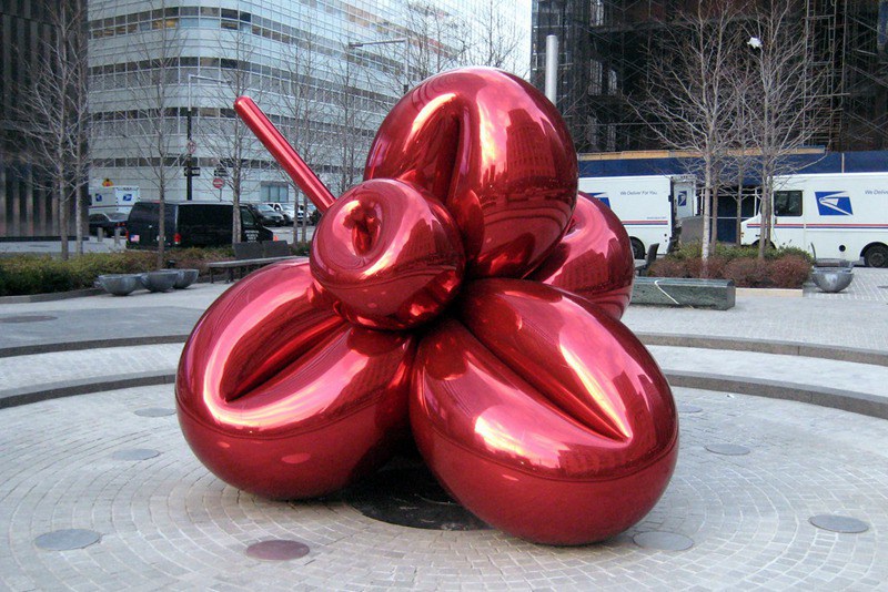 famous metal Balloon Flower in New York