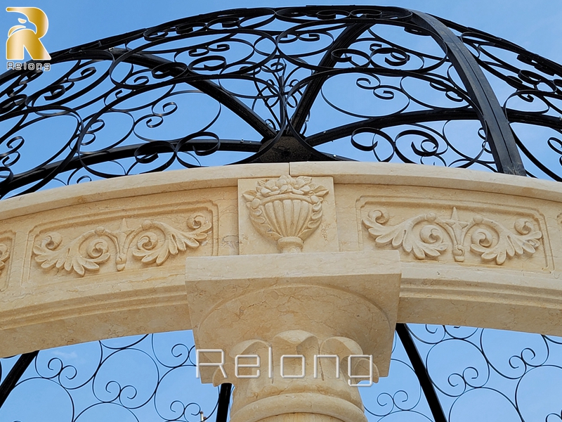 marble column gazebo