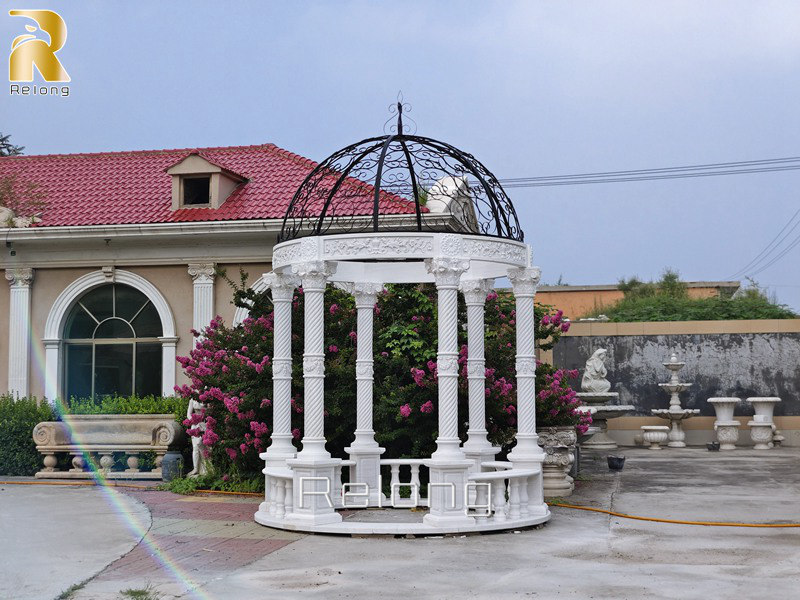 white marble gazebo for sale