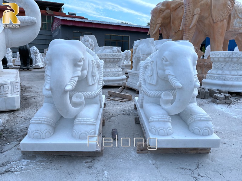 wholesale marble elephant sculpture