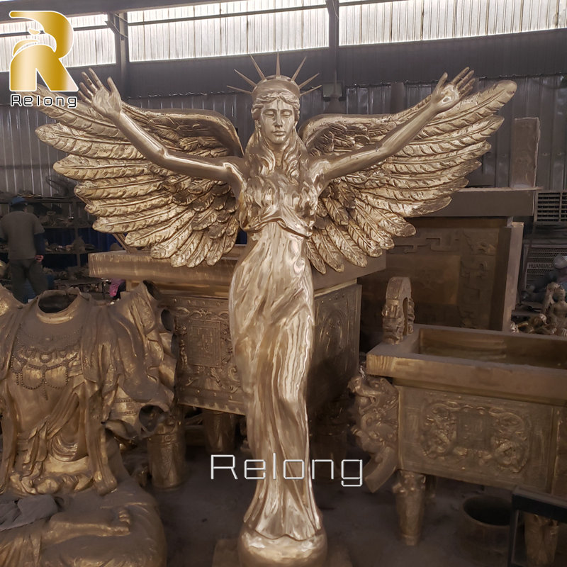 angel statue casting