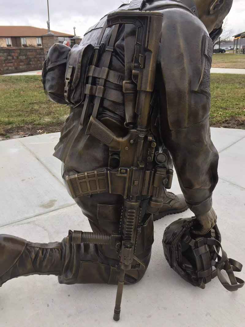 bronze soldier statue for sale