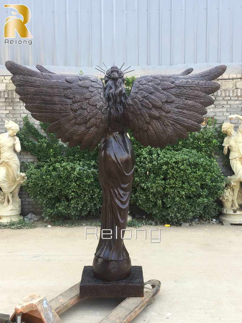 cast bronze angel statue for sale