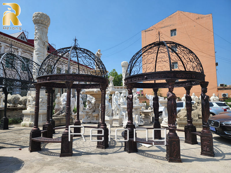 decorative cast iron gazebo