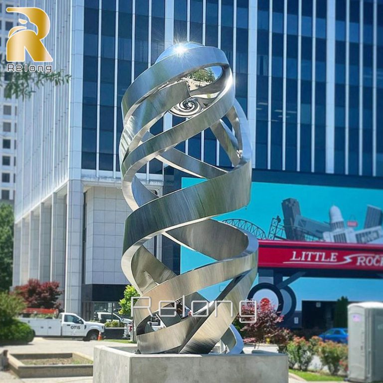 large modern outdoor sculpture for sale