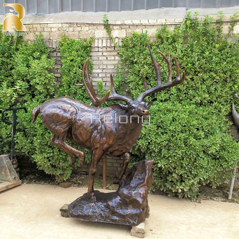 life size outdoor deer statues for sale