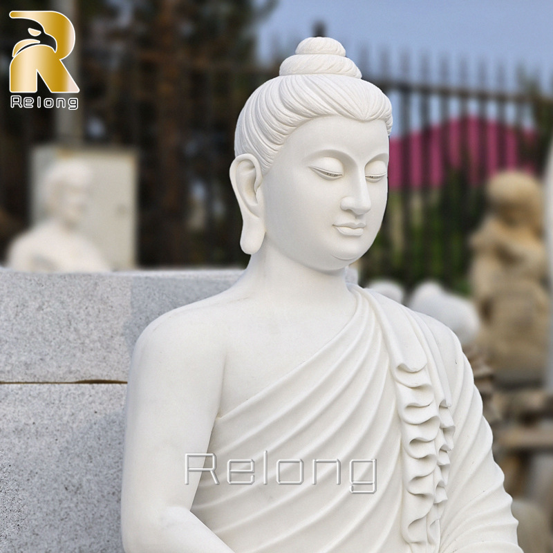 marble Buddha statue for garden