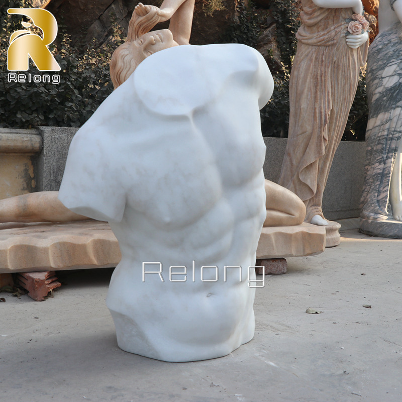 marble torso sculpture-1