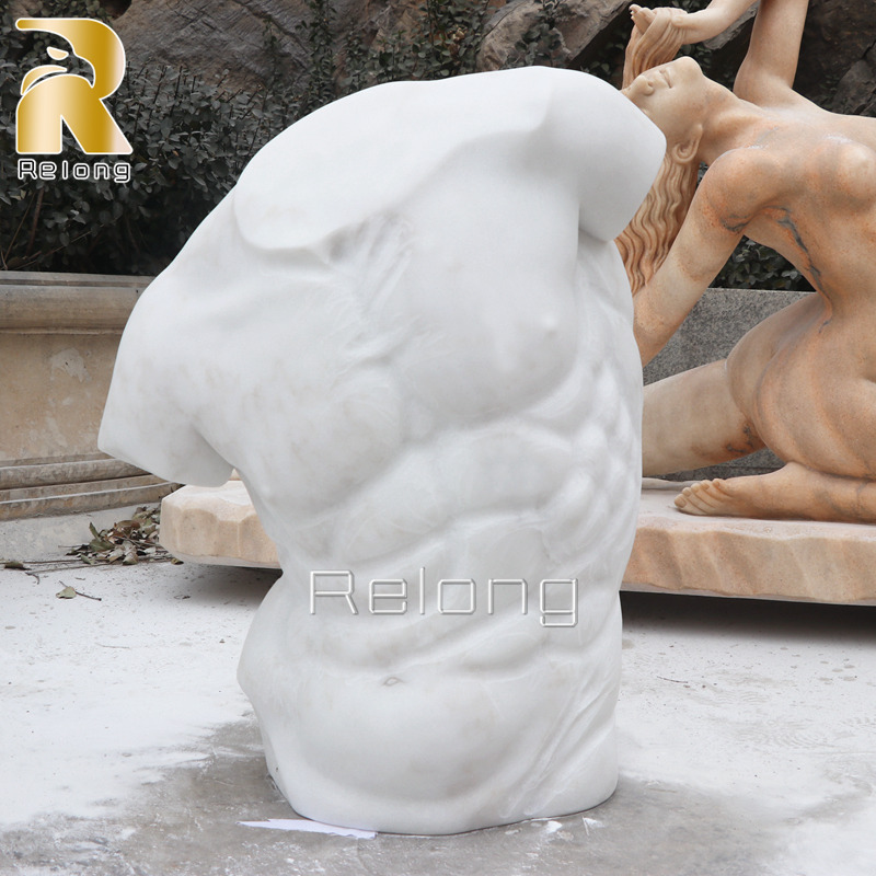 marble torso sculpture-2