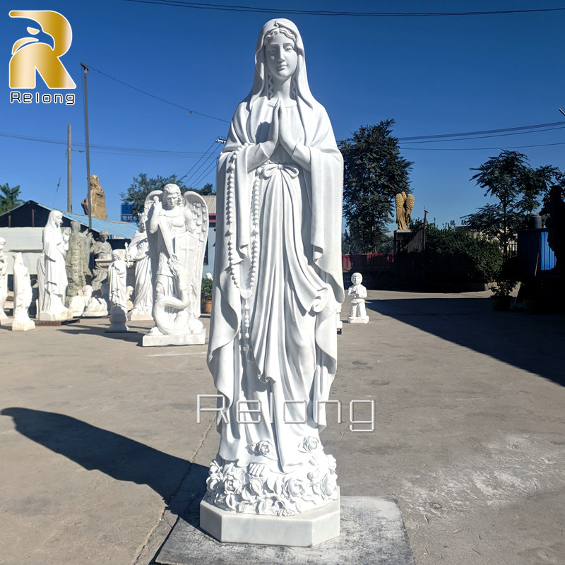 outdoor our lady of Lourdes statue