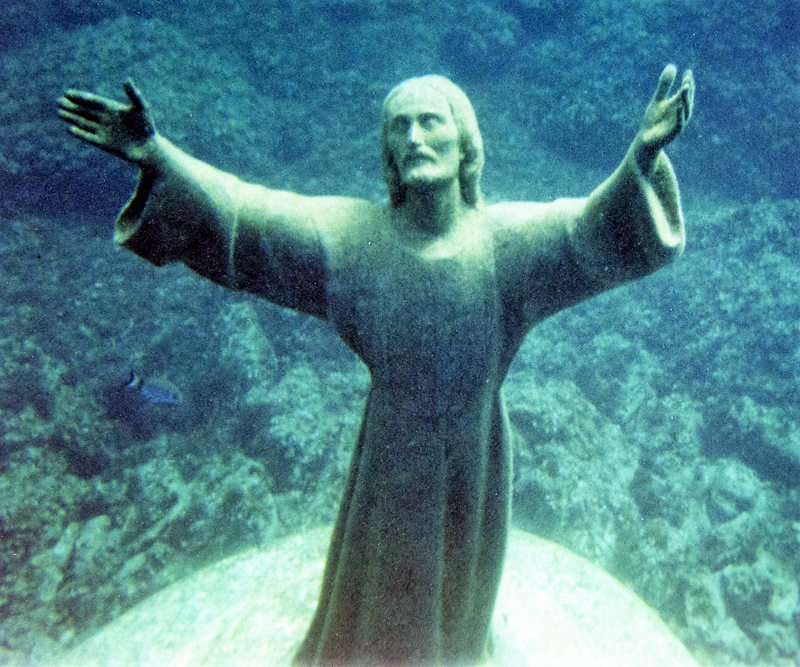 Christ Statue of the Abyss