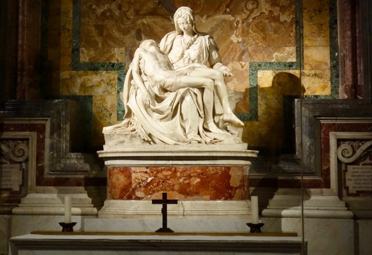 Michelangelo's Pieta Statue