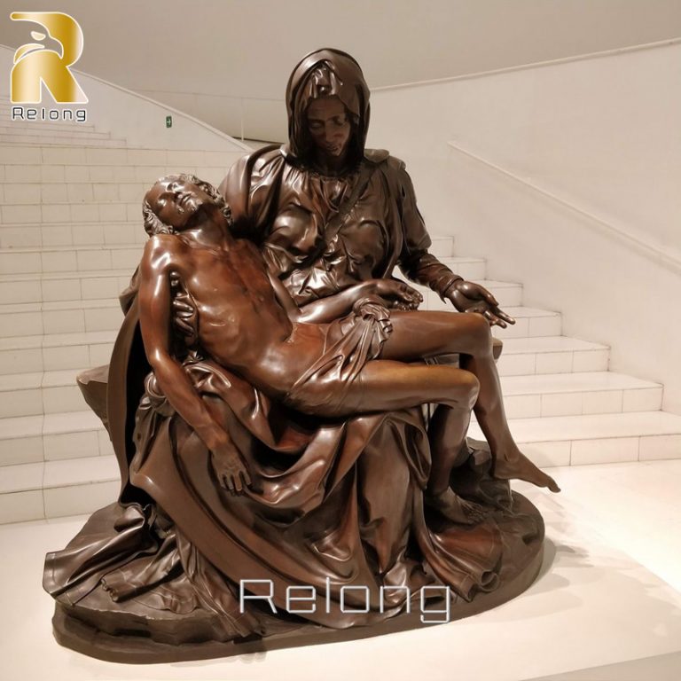 bronze pieta statue