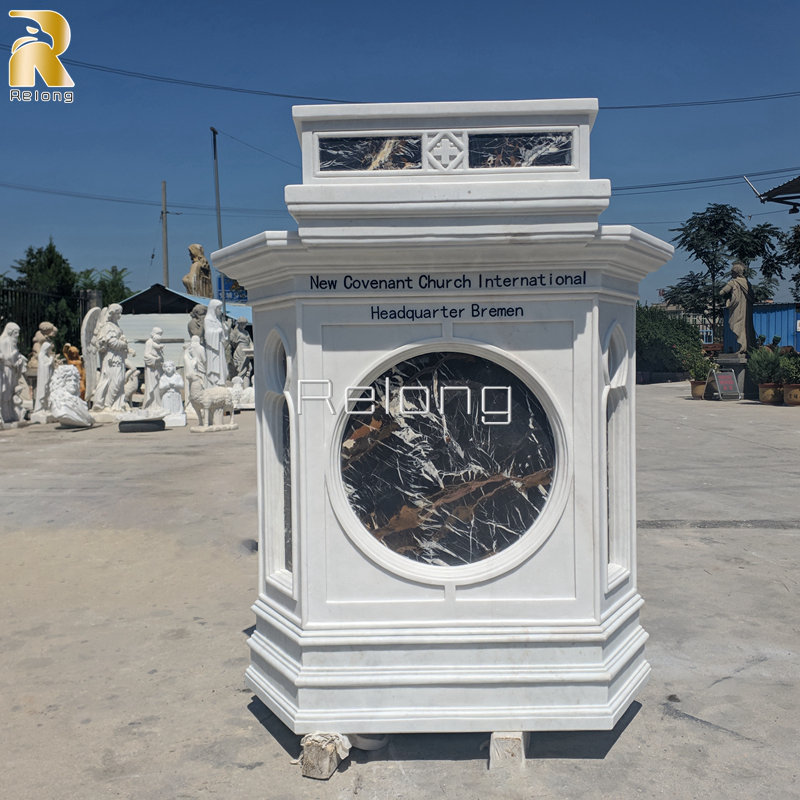 Custom Natural Marble Church Pulpit for Sale RLMA-003