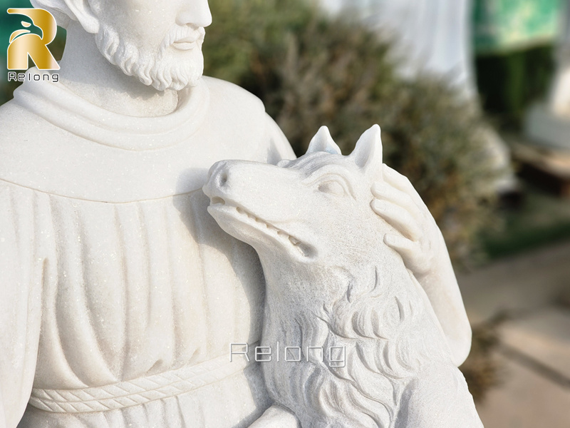 life size St. Francis garden statues for sale