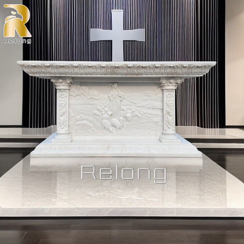 Customized Marble Church Altar Table for Sale RLMA-005