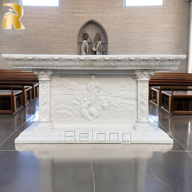 modern marble church altars