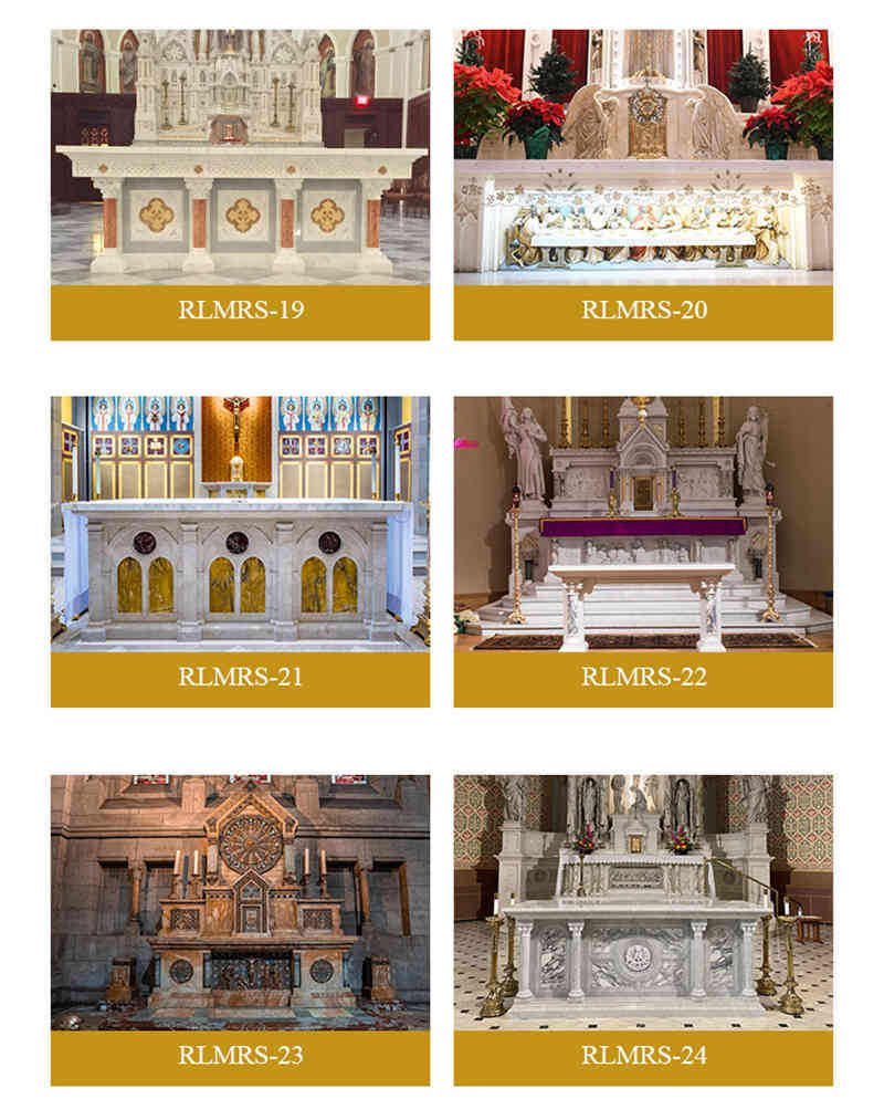 more marble altar tables for sale_