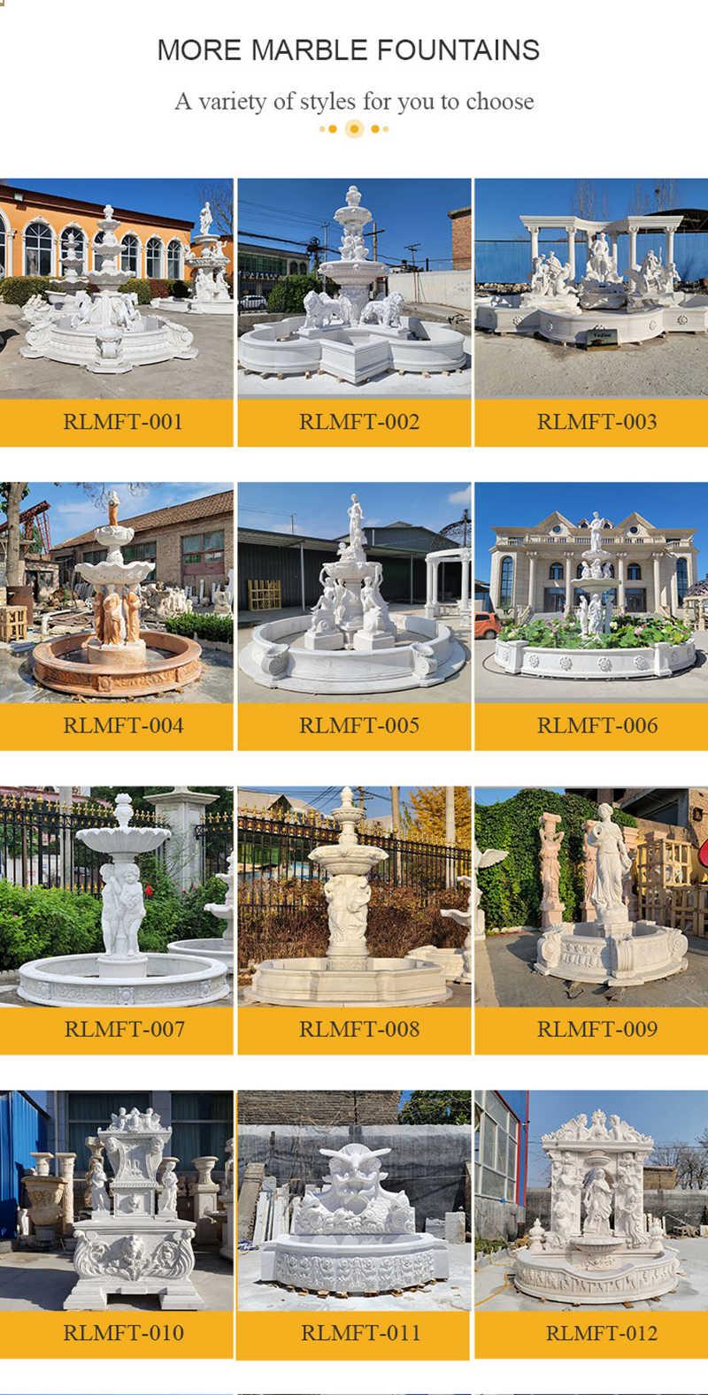 more marble fountain designs