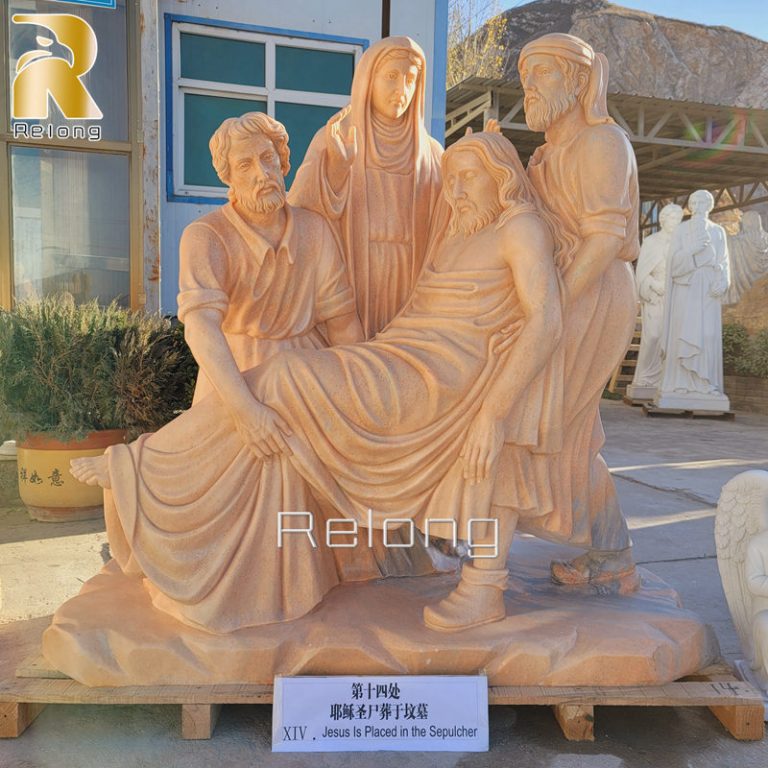 stations of the cross sculpture-5