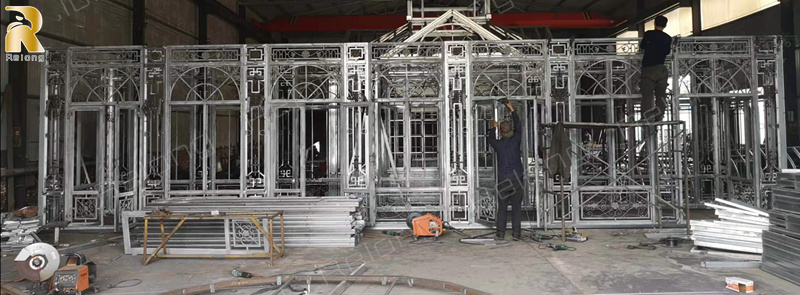 Wrought Iron Gazebo production process-3