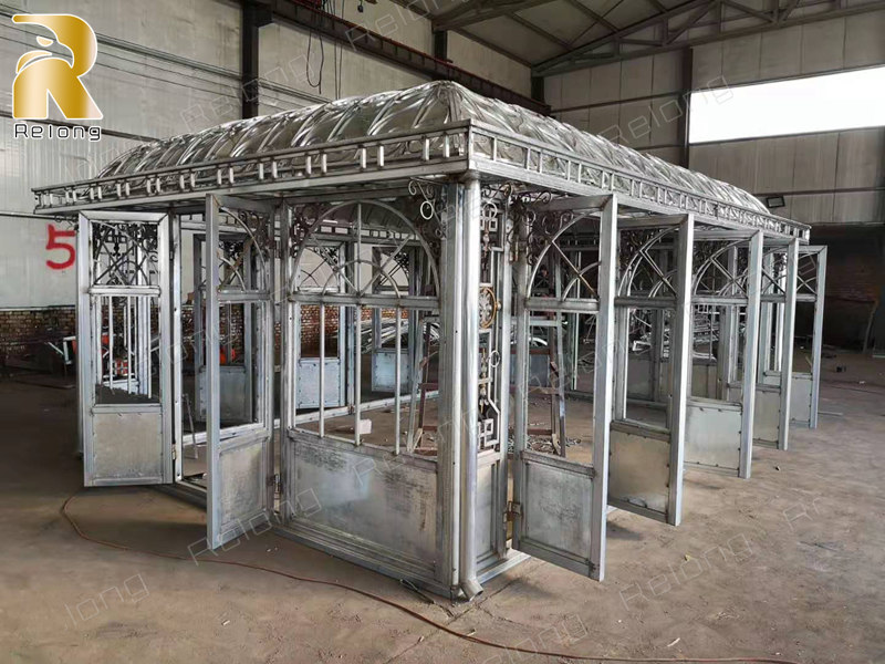 Wrought Iron Gazebo production process