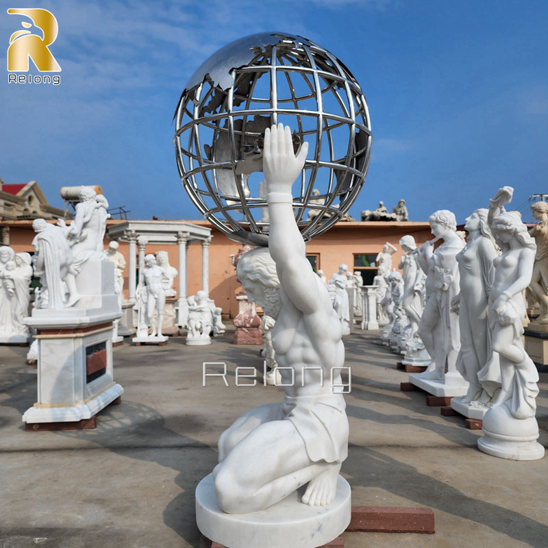 atlas holding the world sculpture