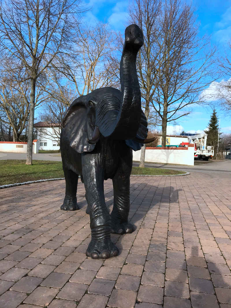 high quality large bronze elephant statues