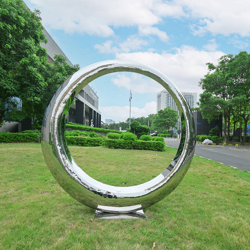 high quality stainless steel outdoor sculpture