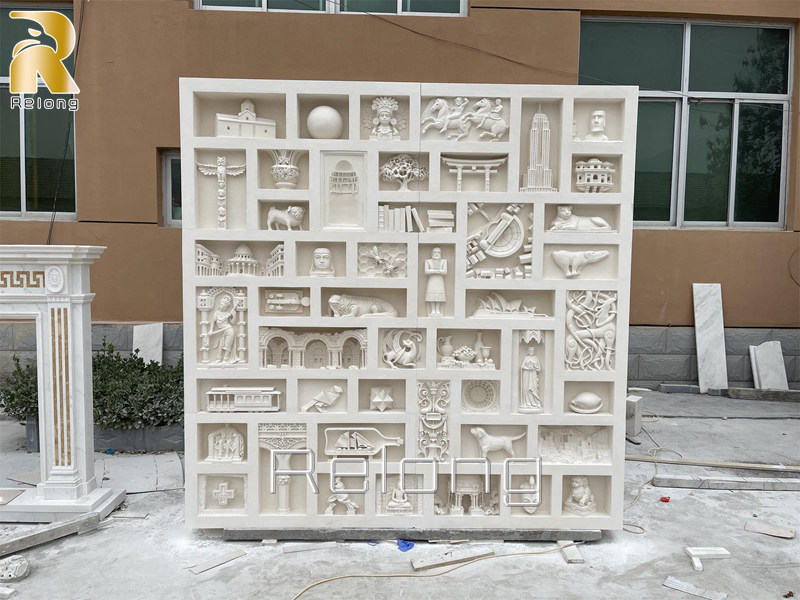 marble relief sculpture for sale-3