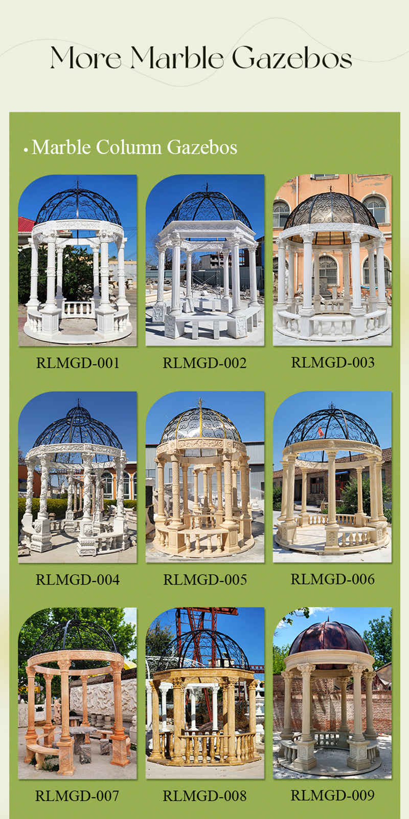 more marble gazebos for sale