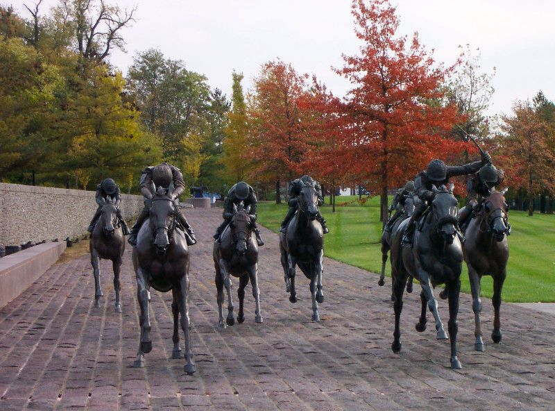 bronze horse sculptures for sale-