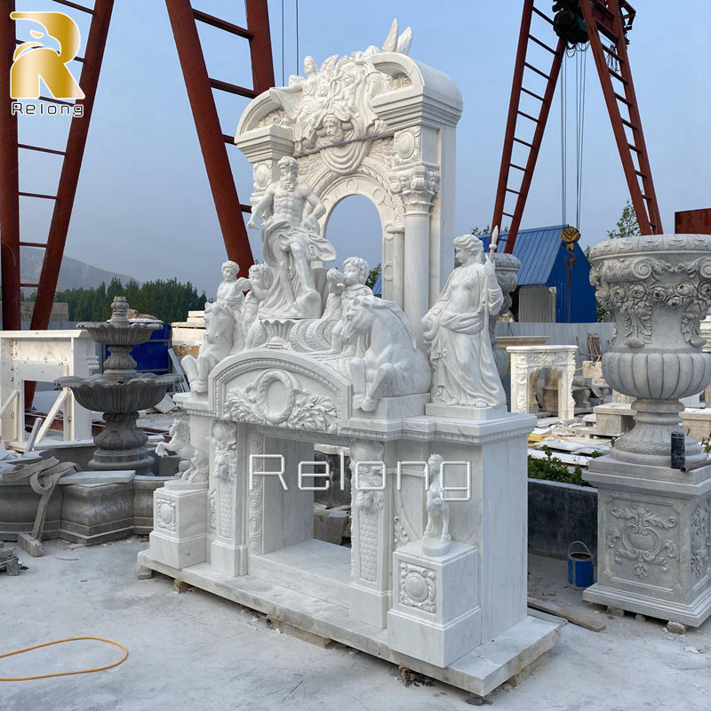 luxury marble fireplace (3)