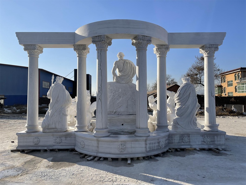 marble Trevi fountain project (2)