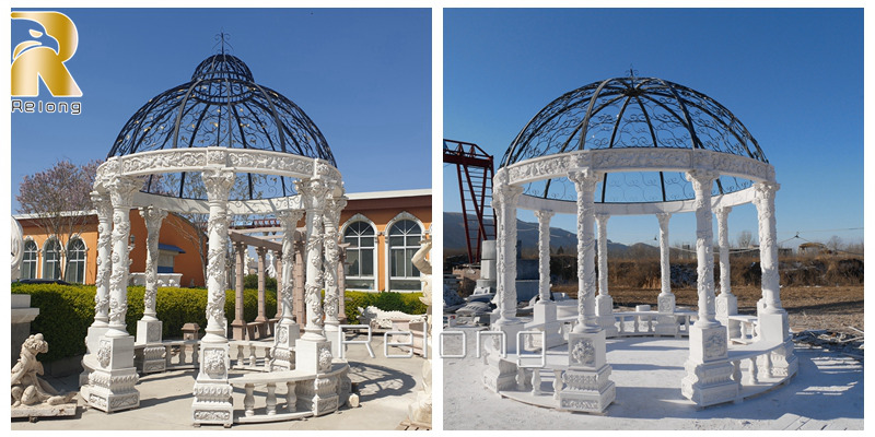 marble column gazebo