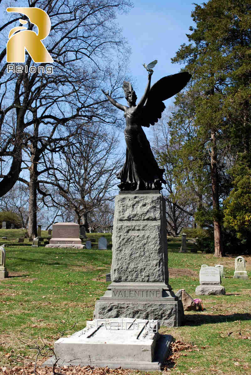 bronze angel sculpture (4)