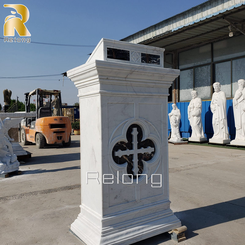 catholic church marble podium (1)