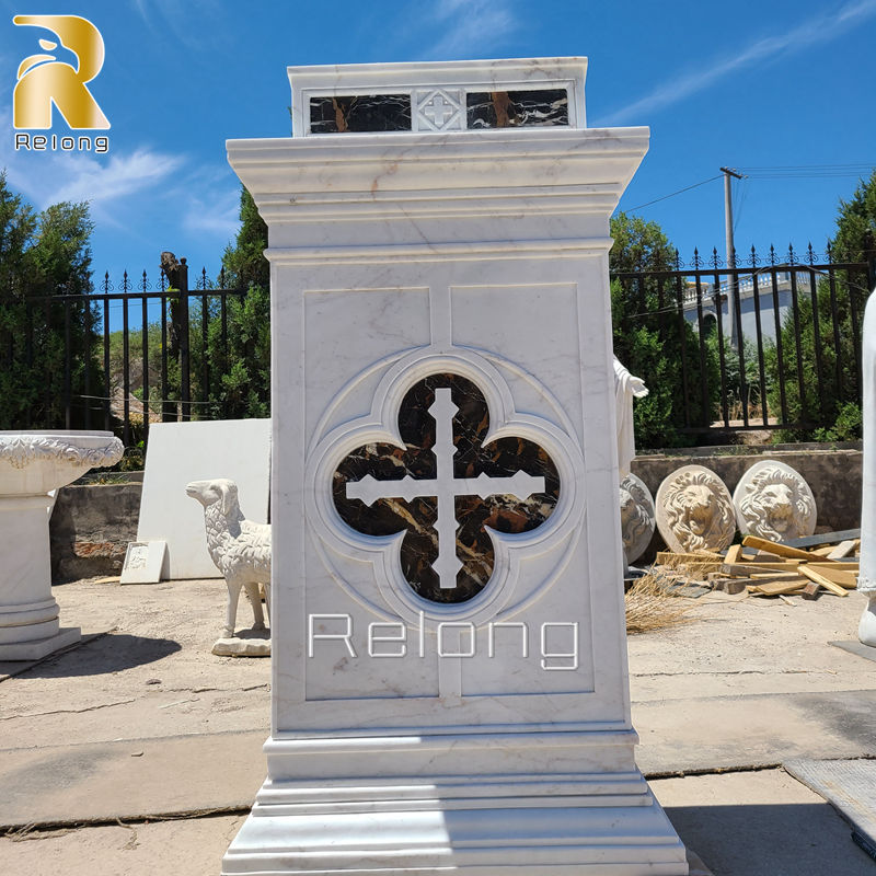 Customized Modern Catholic Marble Church Podium for Sale RLMA-008