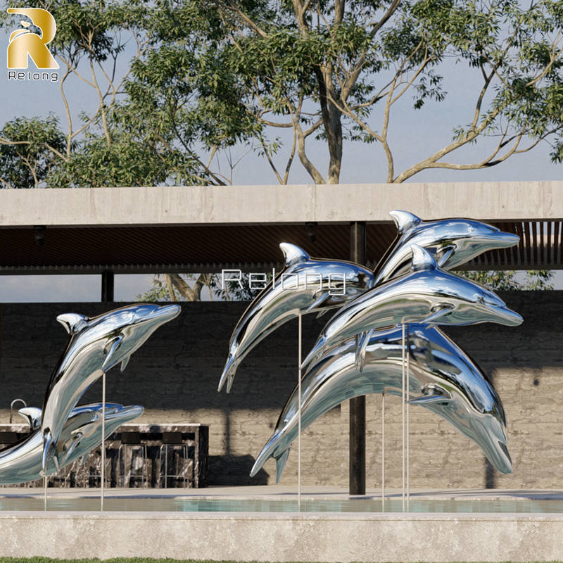 stainless steel animal sculpture (3)