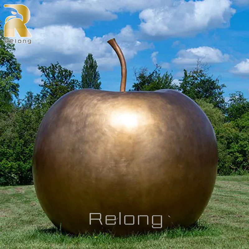 apple sculpture for garden (3)