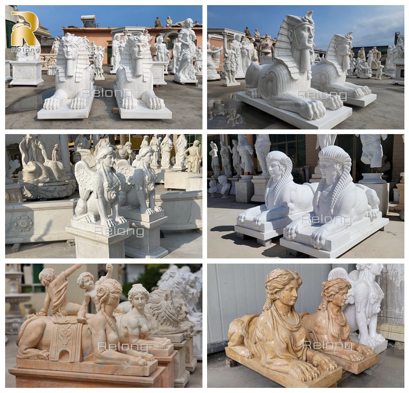 more large greek garden statues