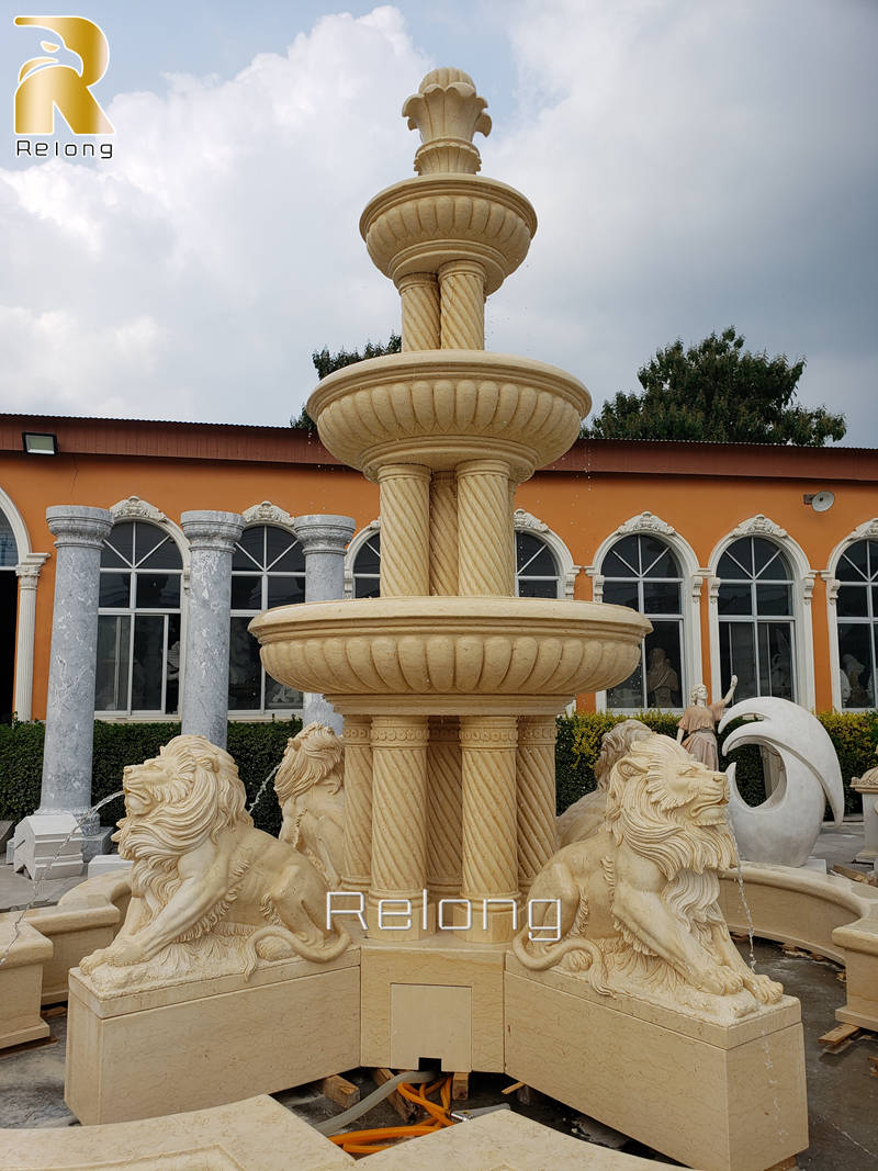 outdoor large marble fountain for sale (2)