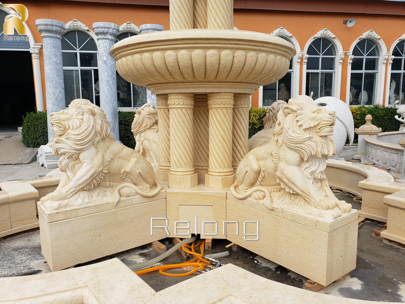 outdoor large marble fountain for sale (3)