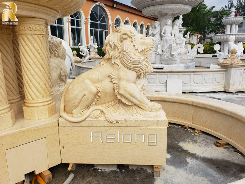 outdoor large marble fountain for sale (5)