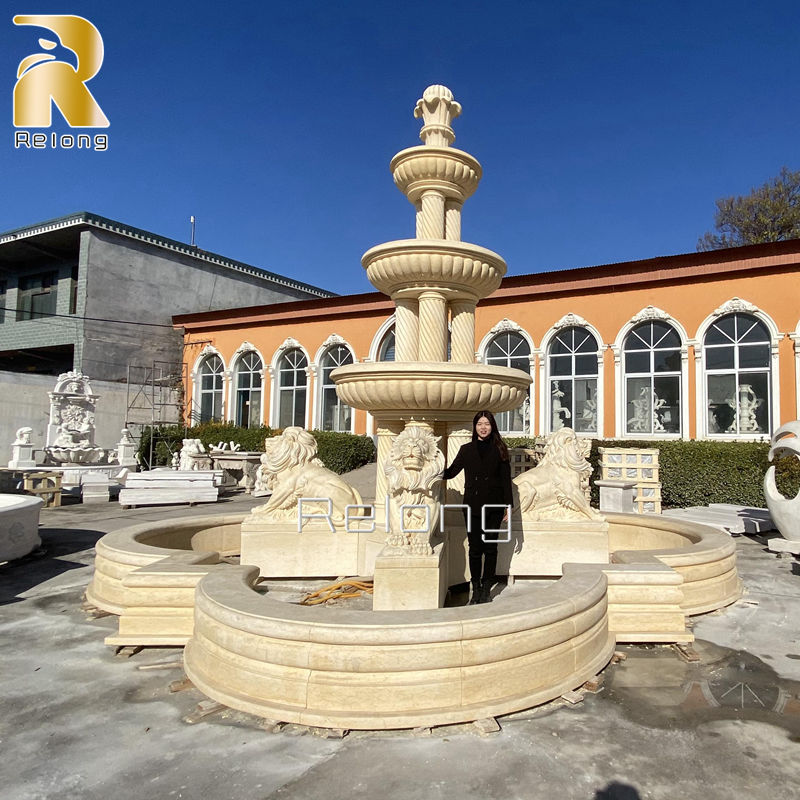 outdoor large marble fountain for sale (9)