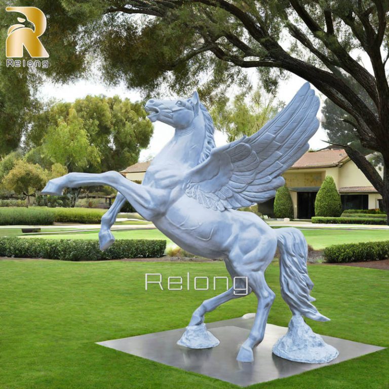 large bronze Pegasus statue for sale