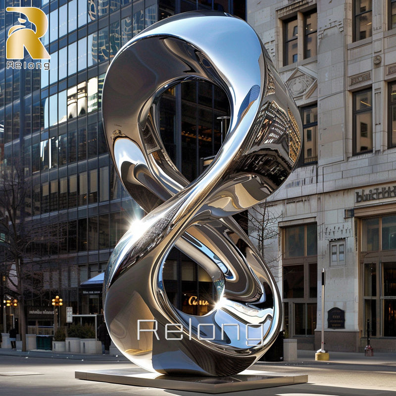 abstract steel sculpture