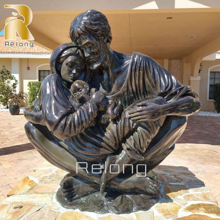 holy family art sculpture