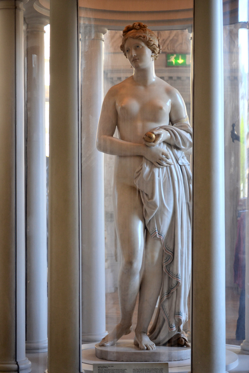 Greek marble Aphrodite of Knidos statue