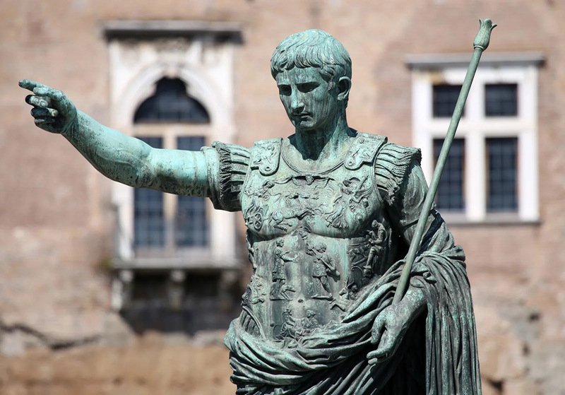 Rome Augustus statue